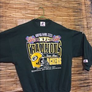 Logo athletic packers sweatshirt